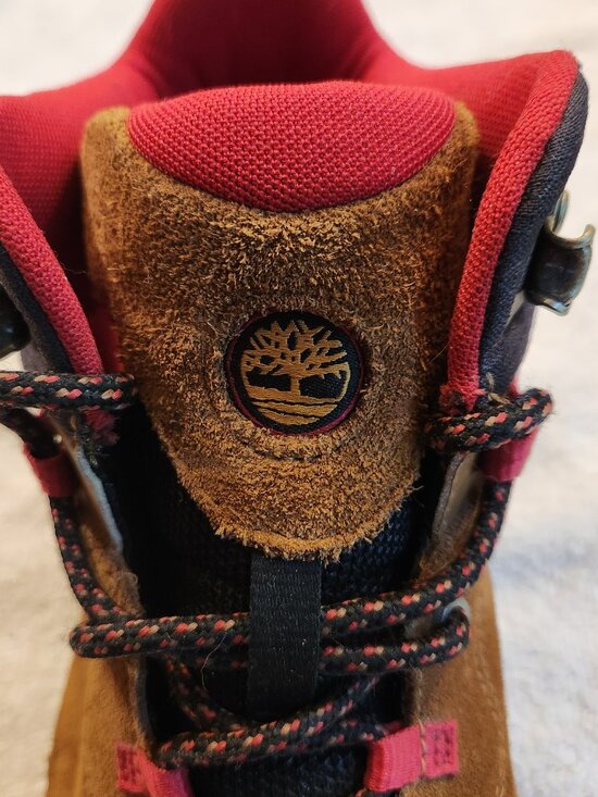 Timberland Garrison Trail Waterproof Brown Suede Boots Men\'s US 13